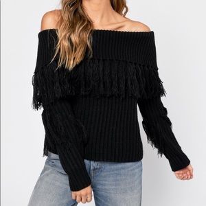 Tobi- One More Fringe Sweater